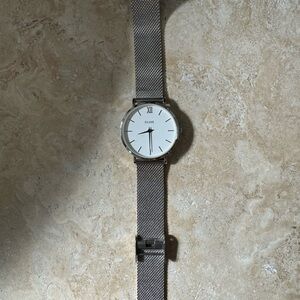 Cluse silver watch